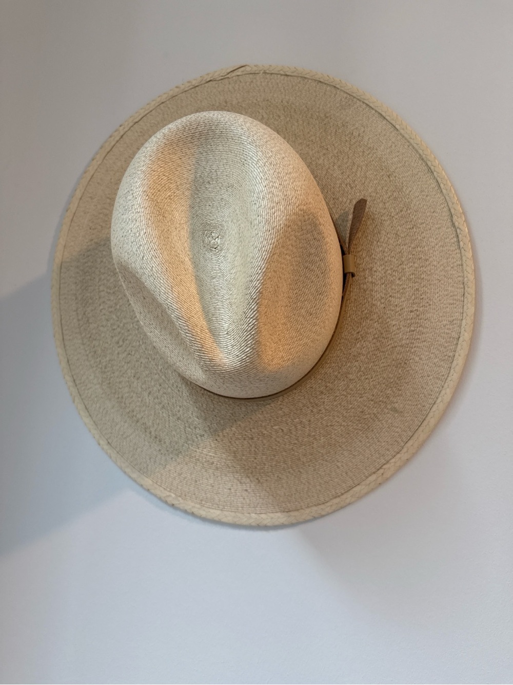 GIGI PIP Neutral Rancher Straw Hat with Leather Band